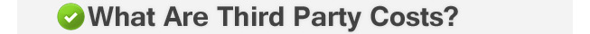 What Are Third Party Costs