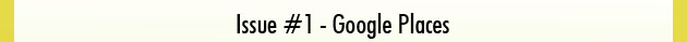 Issue #1 - Google Places